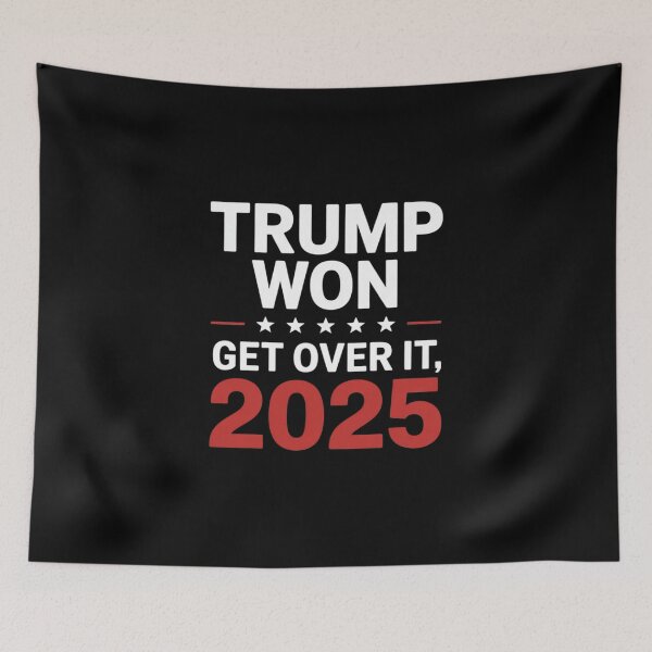 Item preview, Trump Won Get Over It Second Term Trump designed and sold by Charidana.