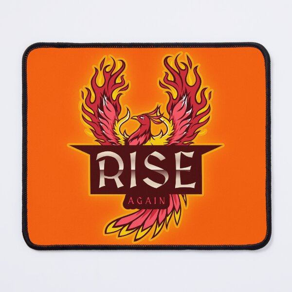 Item preview, Fiery Phoenix Rise Again designed and sold by fireCATgraphics.