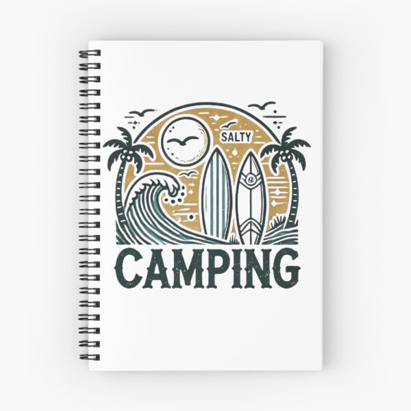 Item preview, His n Her's Salty Camping designed and sold by SaltySpraySurf.