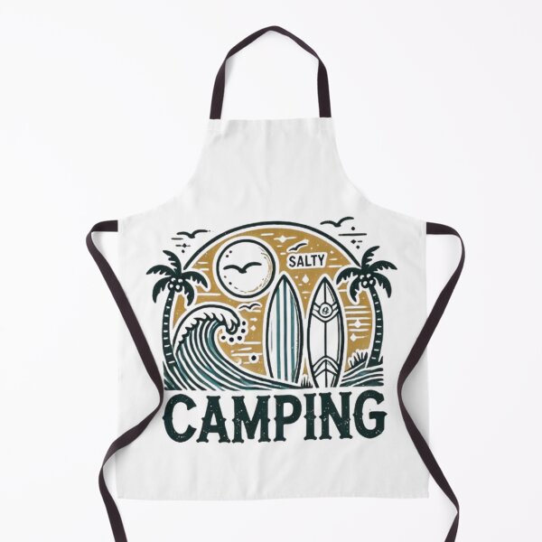 Item preview, His n Her's Salty Camping designed and sold by SaltySpraySurf.