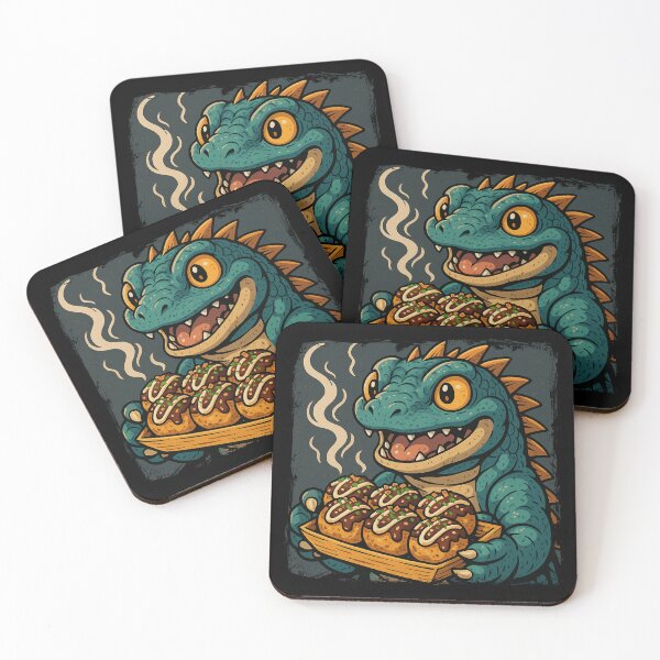 Item preview, Takoyaki Kaiju Funny Japanese Street Food designed and sold by Blok45.