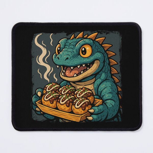 Item preview, Takoyaki Kaiju Funny Japanese Street Food designed and sold by Blok45.