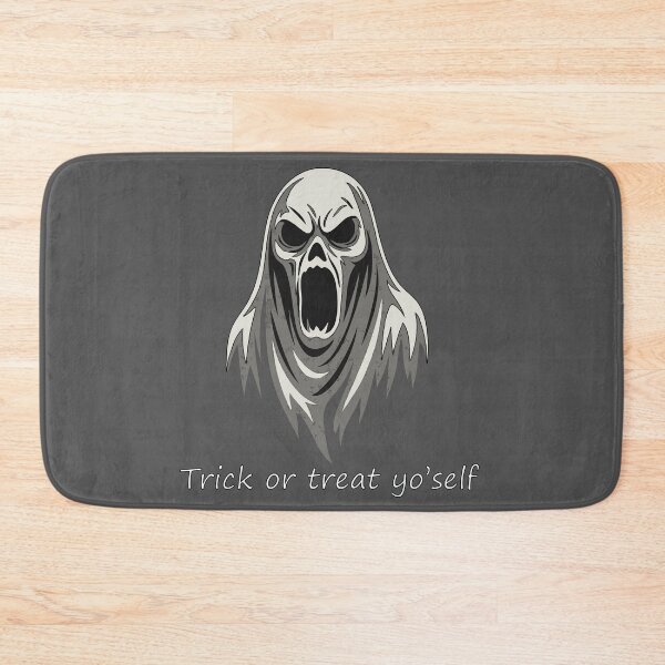 Item preview, Halloween Ghost Skull Horror Design – Trick or Treat Yo'self Spooky Costume Artwork designed and sold by FABRIC_ARTS.