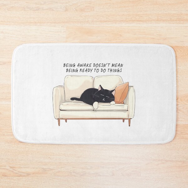 Item preview, Lazy Couch Cat Mood designed and sold by softnotestoyou.