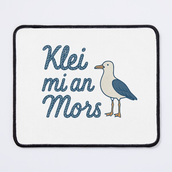 Item preview, Klei mi an Mors – Maritime seagull design in rope style designed and sold by Fies-und-Fein.