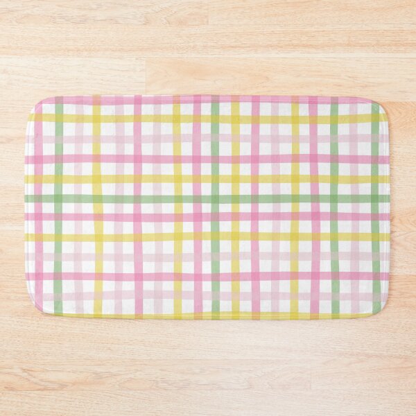Item preview, Hand draw lemon summer plaid pattern. designed and sold by Retro Street Studios.