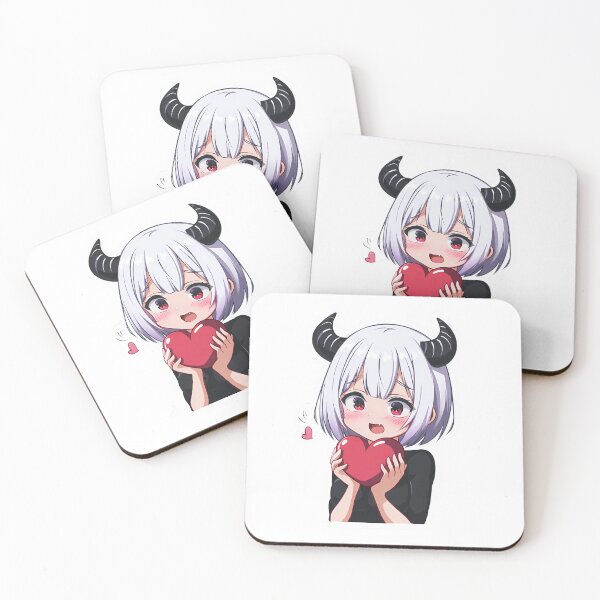 Item preview, A DEVIL GIRL ANIME WITH A HEART designed and sold by infinitearte.
