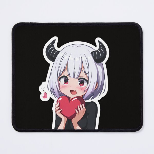 Item preview, A DEVIL GIRL ANIME WITH A HEART designed and sold by infinitearte.