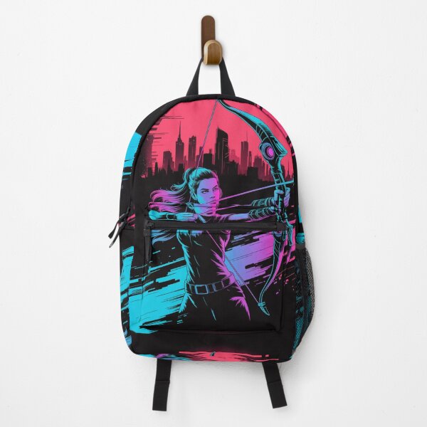 Item preview, Neon Archer – Urban Horizon Hunter designed and sold by FusiTink.