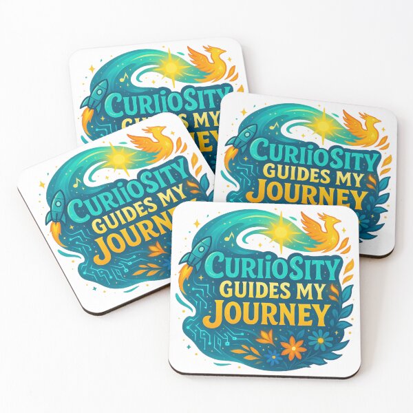 Item preview, Curiosity Guides my Journey designed and sold by Exponential TOM.