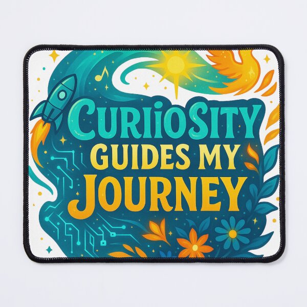 Item preview, Curiosity Guides my Journey designed and sold by Exponential TOM.
