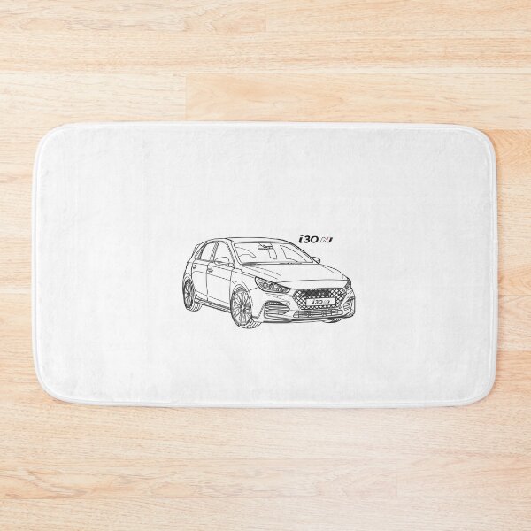 Item preview, Car i30n Line art  designed and sold by sketchjuny.