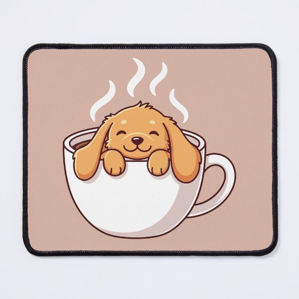 Item preview, Sleeping Puppy in Coffee Cup designed and sold by Amir Faysal.