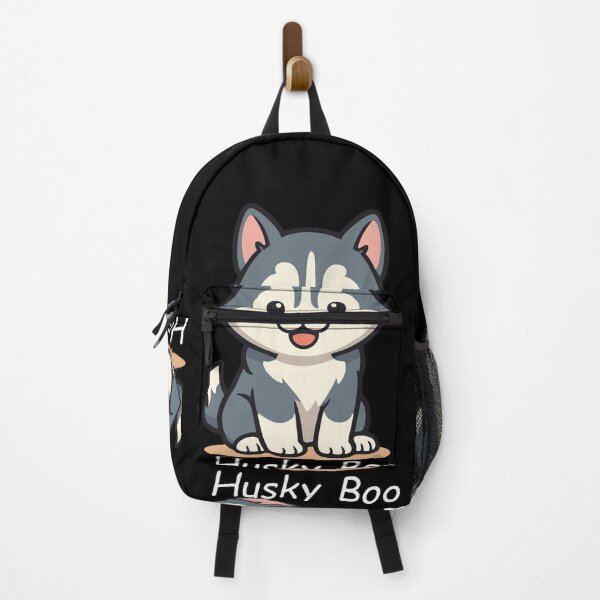 Item preview, Cute Husky Puppy Cartoon | Kawaii Dog Illustration | Husky Boo Art designed and sold by FABRIC_ARTS.