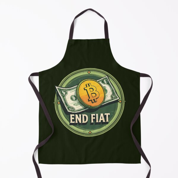 Item preview, End Fiat | Vintage Bitcoin design designed and sold by Stay Orange!.