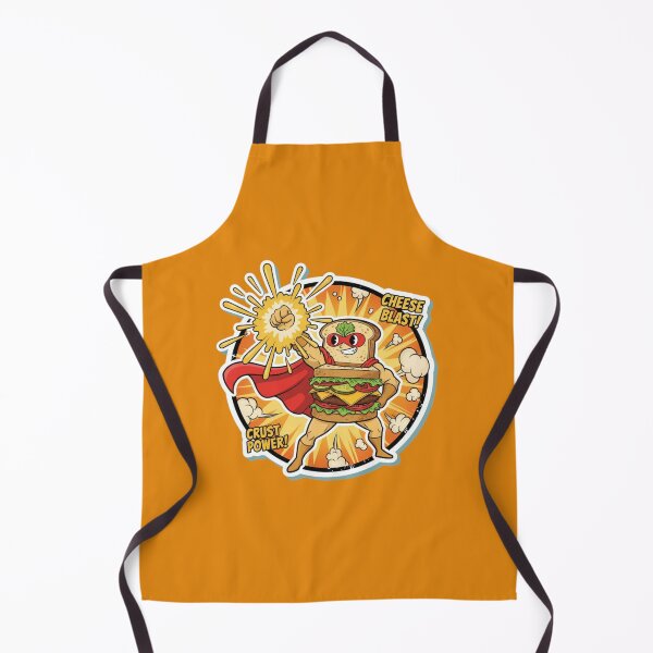 Item preview, Crust Powered Sandwich Hero Cartoon Design designed and sold by PrintBreeze.