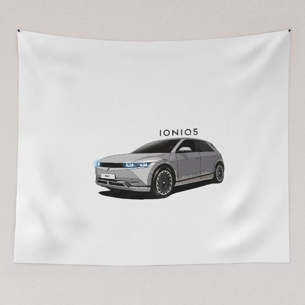 Item preview, CAR IONIQ5 art designed and sold by sketchjuny.
