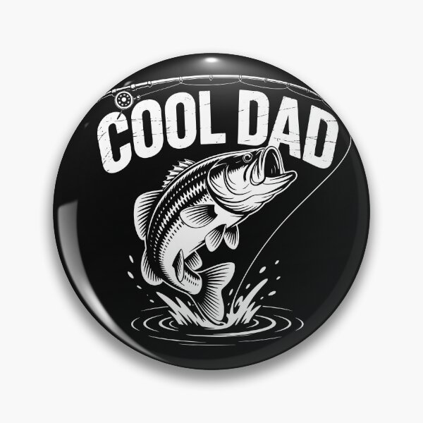Item preview, Cool Dad Fishing Bass Retro Fisherman Design designed and sold by TipTop GFX.