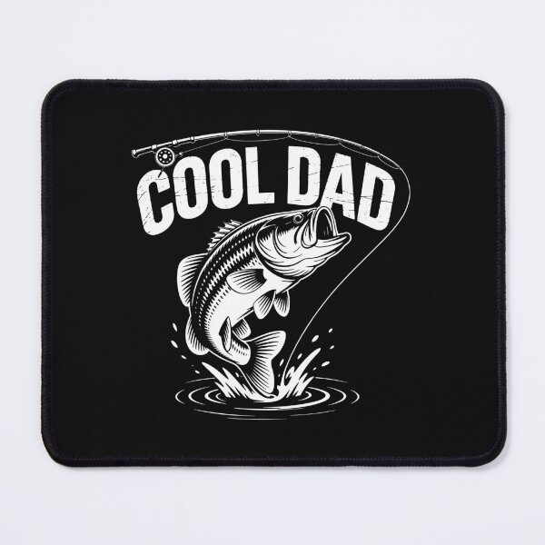 Item preview, Cool Dad Fishing Bass Retro Fisherman Design designed and sold by TipTop GFX.