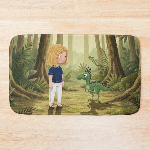 Item preview, Curious Encounter in the Forest designed and sold by Whimsical Hug.