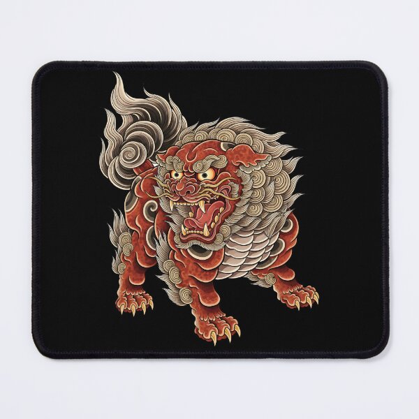 Item preview, Red Komainu – Sacred Guardian of the Shrine designed and sold by Atelier Jin.