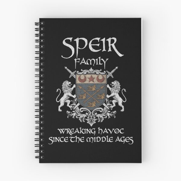 Item preview, Speir Family Crest – Medieval Heritage Emblem for Ancestry Lovers & Vintage Style Fans designed and sold by 9X FR.