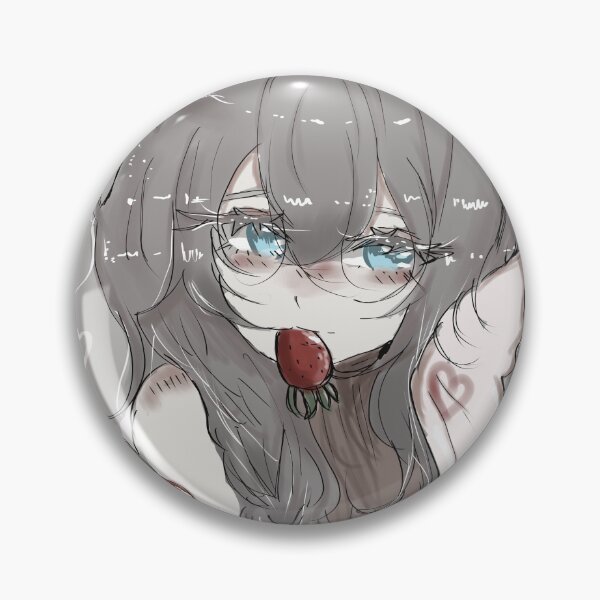 Item preview, Anime girl and strawberries xx designed and sold by MysticRacoon6.
