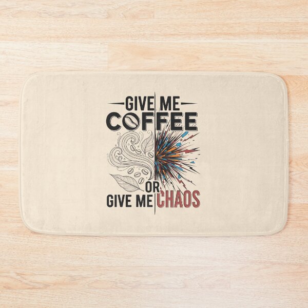 Item preview, Give Me Coffee or Give Me Chaos designed and sold by musthavewords.