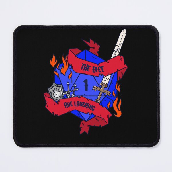 Item preview, DnD Laughing Dice Fighter designed and sold by fireCATgraphics.