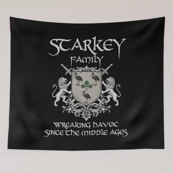 Item preview, Starkey Family Crest – Medieval Heritage Emblem for Ancestry Lovers & Vintage Style Fans designed and sold by 9X FR.