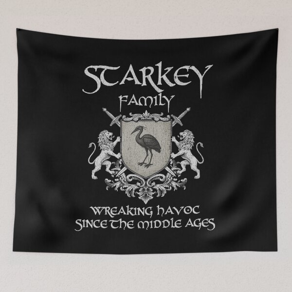 Item preview, Starkey Family Crest – Medieval Heritage Emblem for Ancestry Lovers & Vintage Style Fans designed and sold by 9X FR.