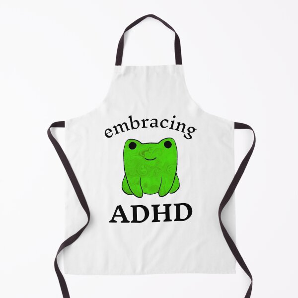 Item preview, Embracing ADHD Frog designed and sold by SCArtAndGames.