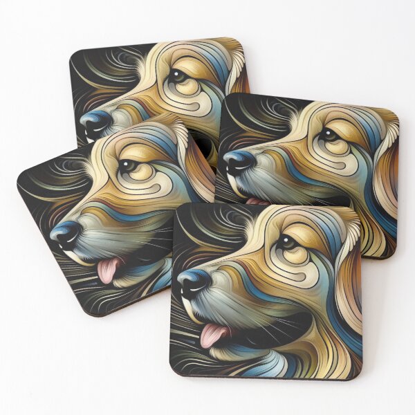 Item preview, colorful  dog designed and sold by Dogandesighn.
