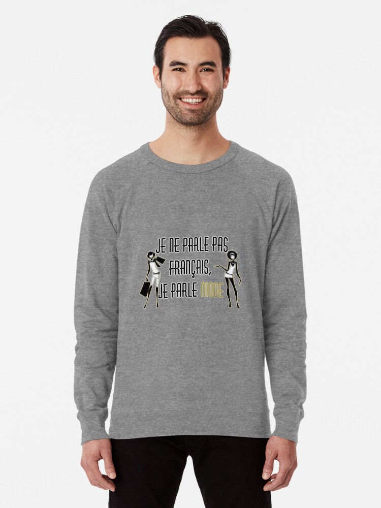 Sweatshirt français hotsell