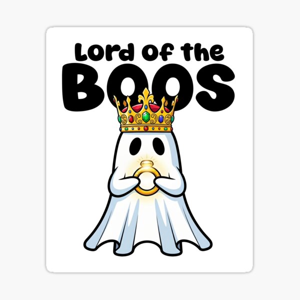 Item preview, LORD OF THE BOOS - GHOST HALLOWEEN designed and sold by KEF Custom.
