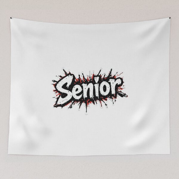 Item preview, Senior Sticker  designed and sold by AbhishekPanwar.