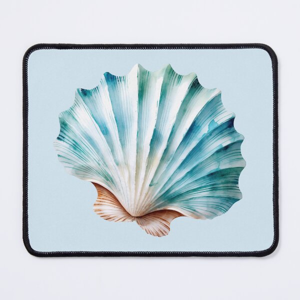 Item preview, Watercolor Seashell summer Art designed and sold by 0606PM.