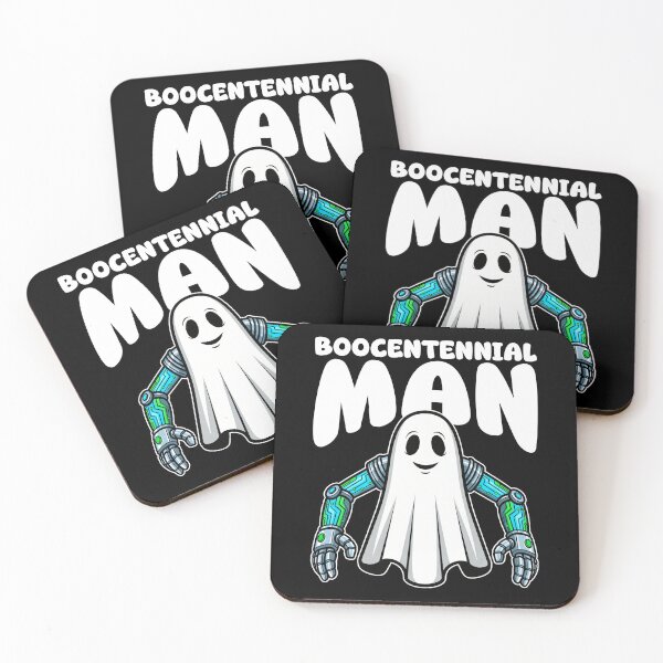 Item preview, BOOCENTENNIAL MAN - GHOST HALLOWEEN designed and sold by KEF Custom.