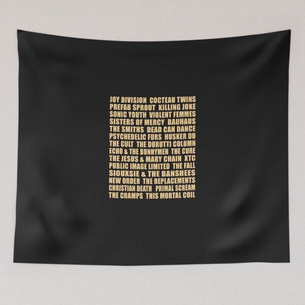 Item preview, 80S Music  Alternative Bands  White designed and sold by AmeliaThie.