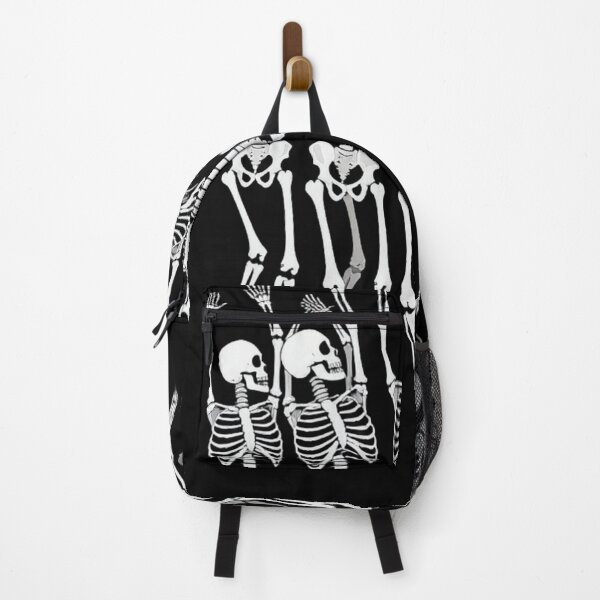 Item preview, Dancing Skeletons Halloween – Monochrome Skeleton Crew designed and sold by WojcikDesigners.