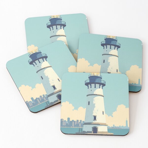 Item preview, Baltimore, MD – Harbor Beacon: lighthouse column, designed and sold by Sabry Belal.