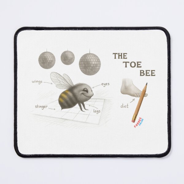 Item preview, Toe Bee Drawing designed and sold by parkesonline.