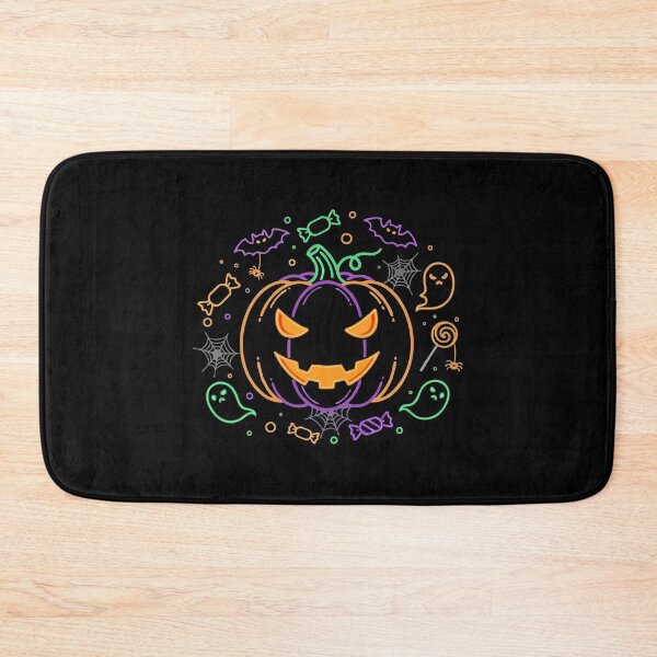 Item preview, Neon Halloween Unisex T-shirt, Glowing Pumpkin Jack O Lantern Tee, Spooky October Party Shirt, Witch Bat Candy Graphic, Scary Costume designed and sold by Promoffy.