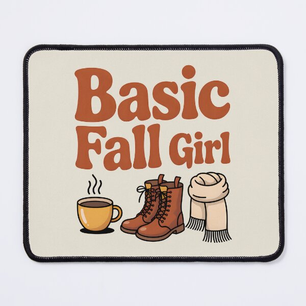 Item preview, Basic Fall Girl - Fun Seasonal Aesthetic Design designed and sold by Jollys-ArtShop.