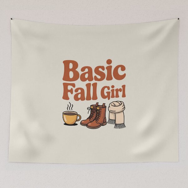 Item preview, Basic Fall Girl - Fun Seasonal Aesthetic Design designed and sold by Jollys-ArtShop.