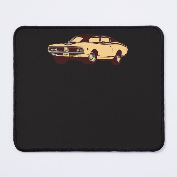 Item preview, 71 White Muscle Car designed and sold by AnissaAbbot.