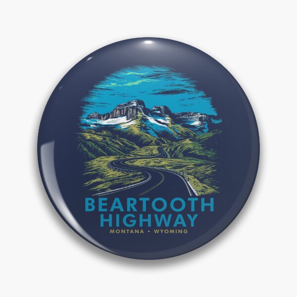 Item preview, Beartooth Highway Montana Wyoming Vista designed and sold by Esskay Designs.