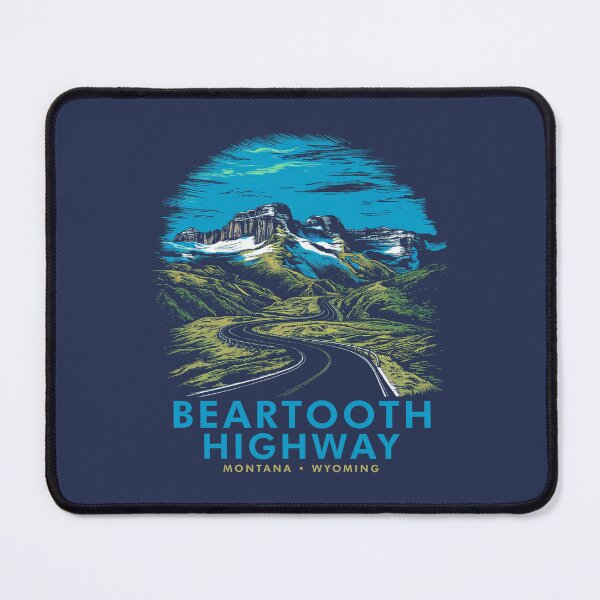 Item preview, Beartooth Highway Montana Wyoming Vista designed and sold by Esskay Designs.
