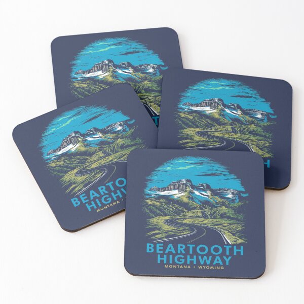 Item preview, Beartooth Highway Montana Wyoming Vista designed and sold by Esskay Designs.