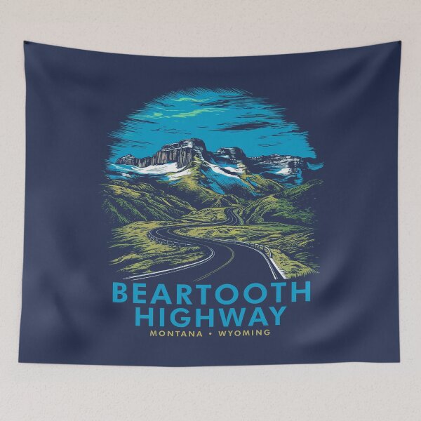 Item preview, Beartooth Highway Montana Wyoming Vista designed and sold by Esskay Designs.